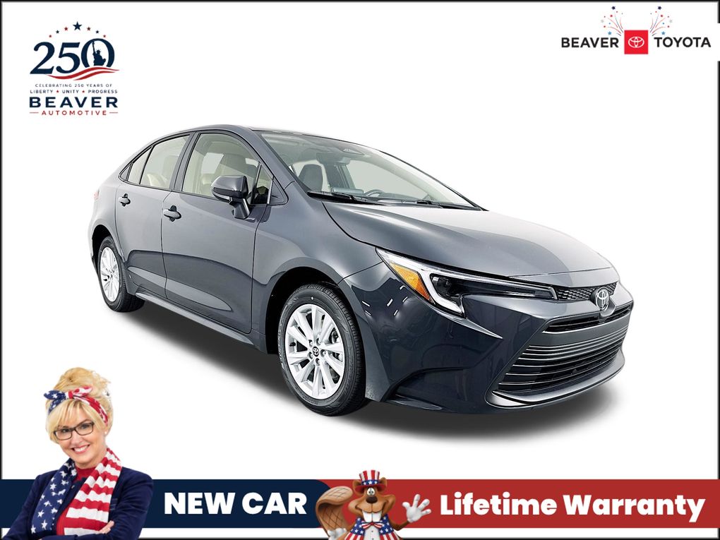 Underground 2026 Toyota Corolla Hybrid Sedan Front-Wheel Drive Continuously Variable Transmission