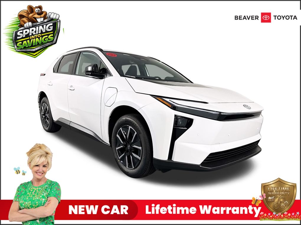 White (Wind Chill Pearl) 2026 Toyota bZ XLE Plus FWD SUV / Crossover Front-Wheel Drive Automatic