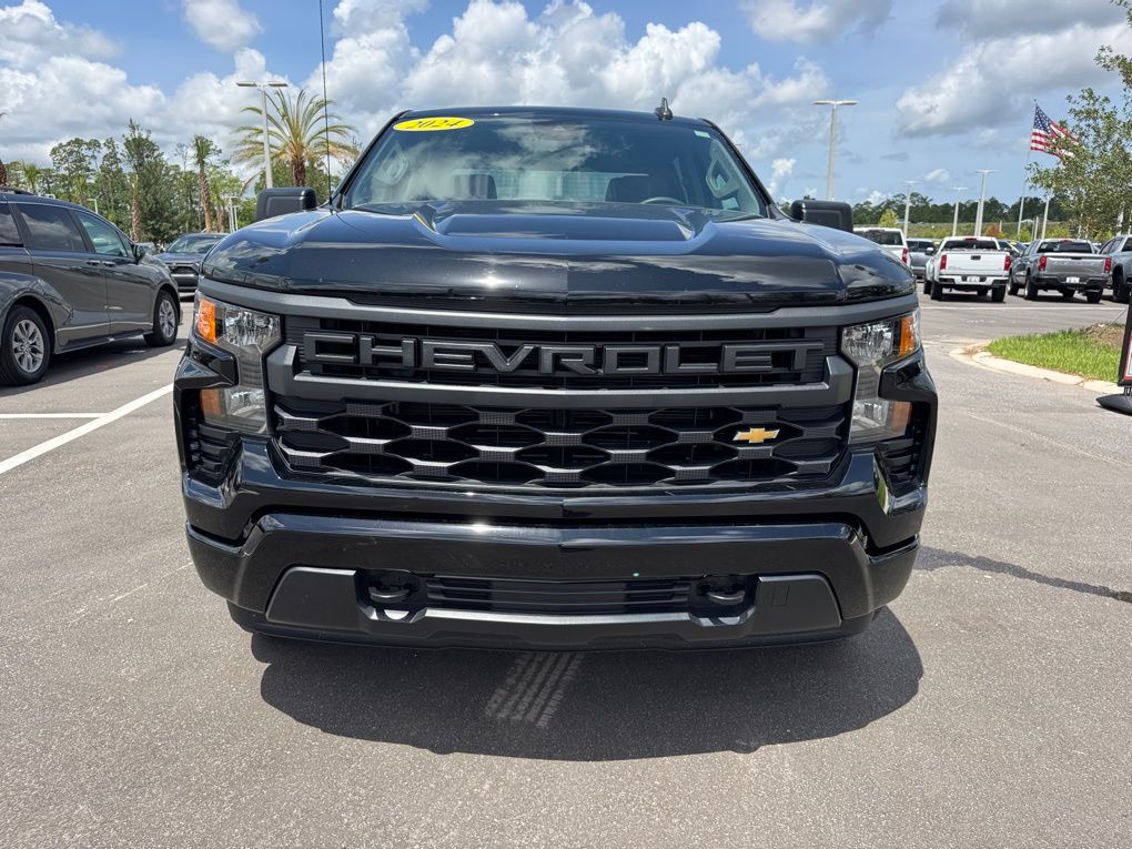 Used 2024 Chevrolet Silverado 1500 Custom with VIN 3GCPABEK4RG443259 for sale in Saint Augustine, FL