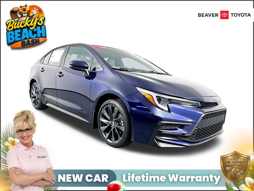 Blueprint 2026 Toyota Corolla SE FWD Sedan Front-Wheel Drive Continuously Variable Transmission
