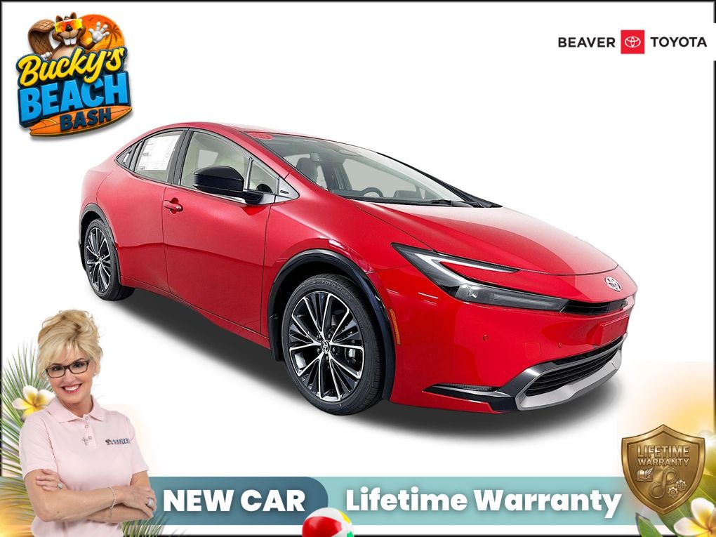 Supersonic Red 2026 Toyota Prius XLE FWD Hatchback Front-Wheel Drive Continuously Variable Transmission
