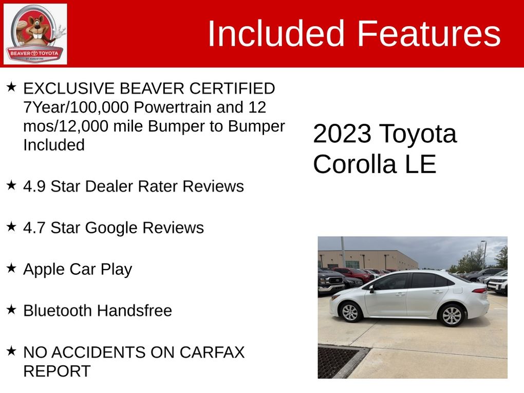 Used 2023 Toyota Corolla Sedan