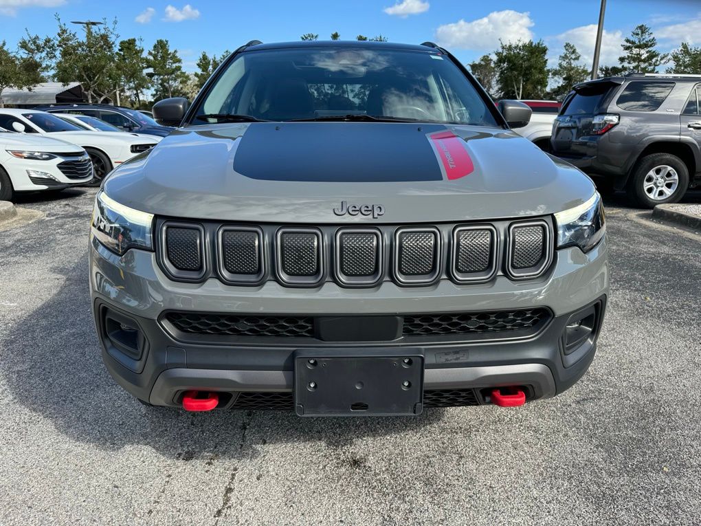 Used 2022 Jeep Compass Trailhawk with VIN 3C4NJDDB1NT115030 for sale in Saint Augustine, FL