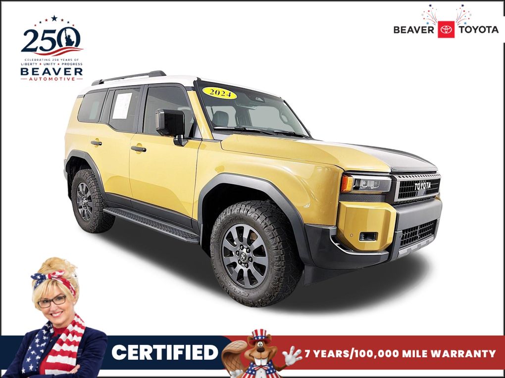 Trail Dust/Gray Scape 2024 Toyota Land Cruiser SUV / Crossover Four-Wheel Drive 8-Speed Automatic