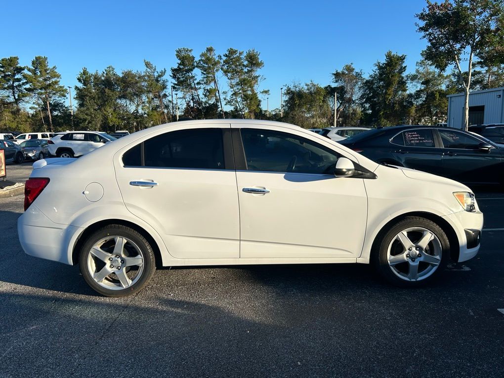 Used 2015 Chevrolet Sonic LTZ with VIN 1G1JE5SB3F4110018 for sale in Saint Augustine, FL