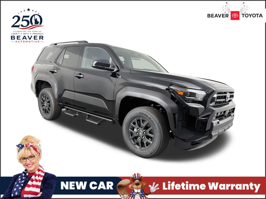 Black 2026 Toyota 4Runner SUV / Crossover Four-Wheel Drive 8-Speed Automatic