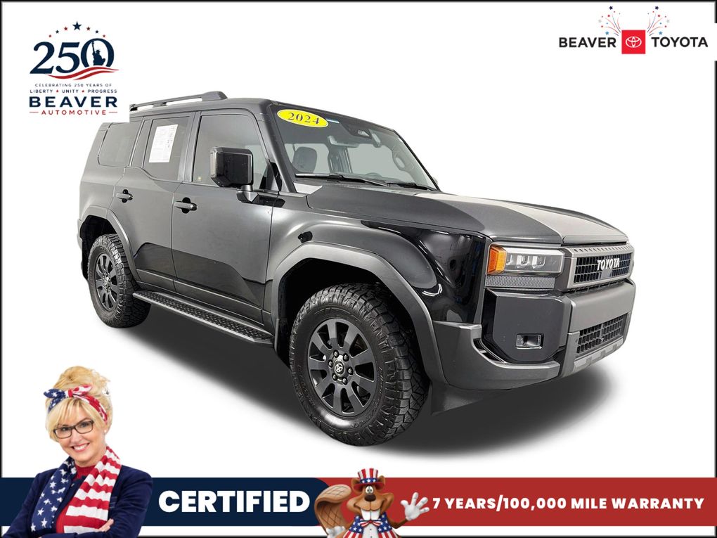 Black 2024 Toyota Land Cruiser SUV / Crossover Four-Wheel Drive 8-Speed Automatic
