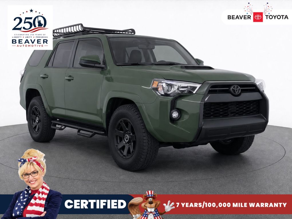 Army Green 2022 Toyota 4Runner SUV / Crossover 4X2 5-Speed Automatic