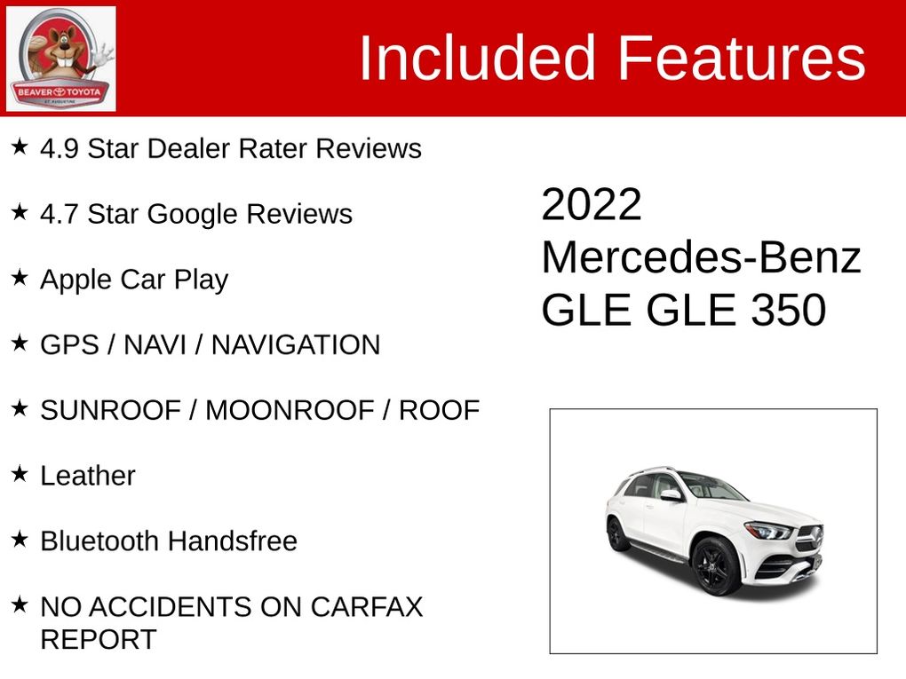 Used 2022 Mercedes-benz GLE SUV