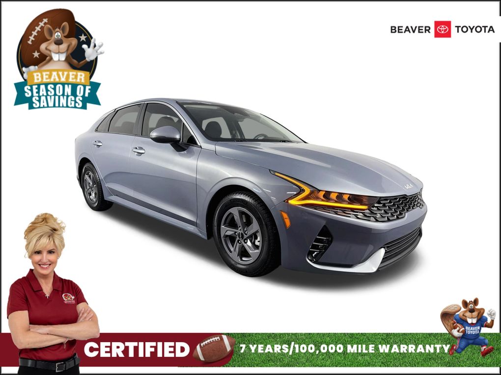 Everlasting Silver 2023 Kia K5 Sedan Front-Wheel Drive 8-Speed Automatic