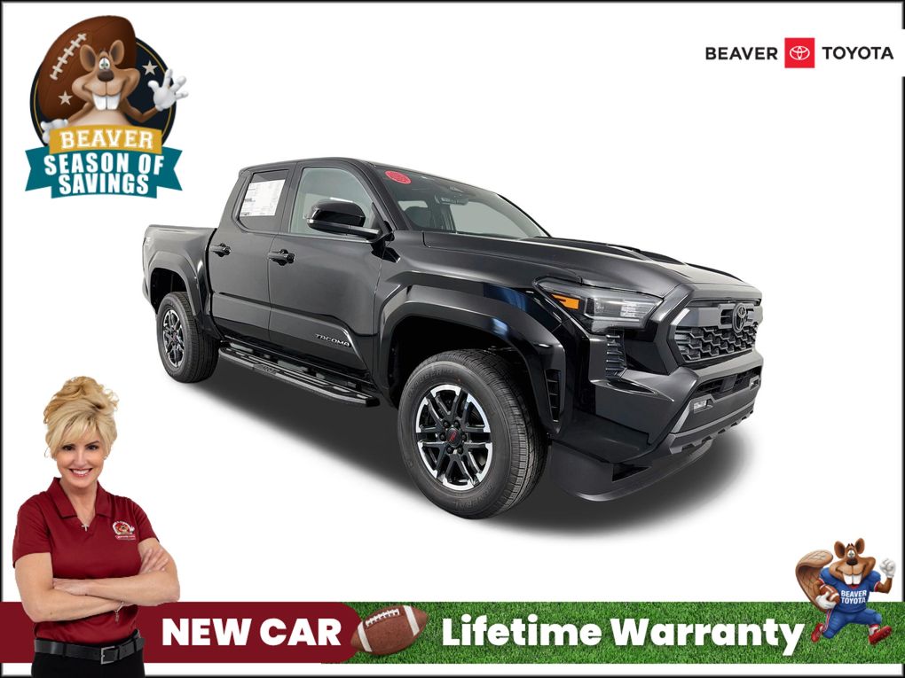 Black 2026 Toyota Tacoma Pickup Truck Four-Wheel Drive 8-Speed Automatic