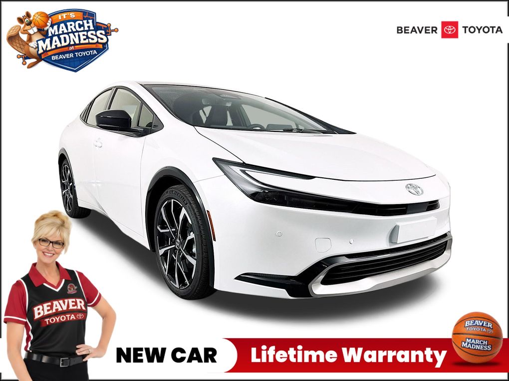 White (Wind Chill Pearl) 2026 Toyota Prius Plug-In Hybrid XSE FWD Hatchback Front-Wheel Drive Continuously Variable Transmission