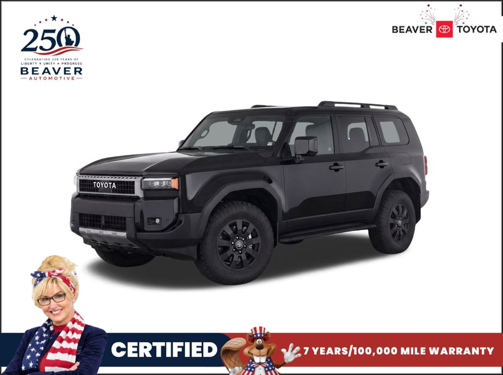 Black 2024 Toyota Land Cruiser SUV / Crossover Four-Wheel Drive 8-Speed Automatic
