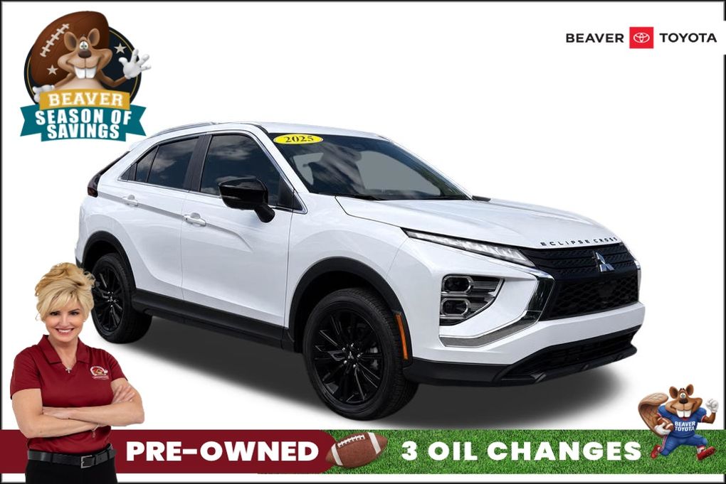 White Diamond 2025 Mitsubishi Eclipse Cross SUV / Crossover All-Wheel Drive Continuously Variable Transmission