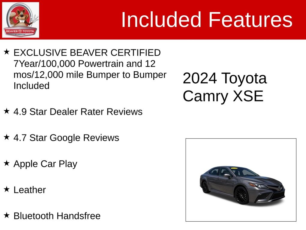 Used 2024 Toyota Camry Sedan