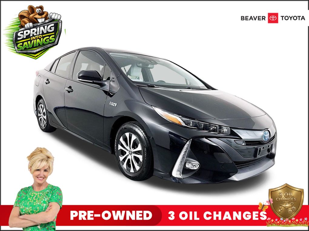 Midnight Black Metallic 2021 Toyota Prius Prime Limited FWD Hatchback Front-Wheel Drive Continuously Variable Transmission