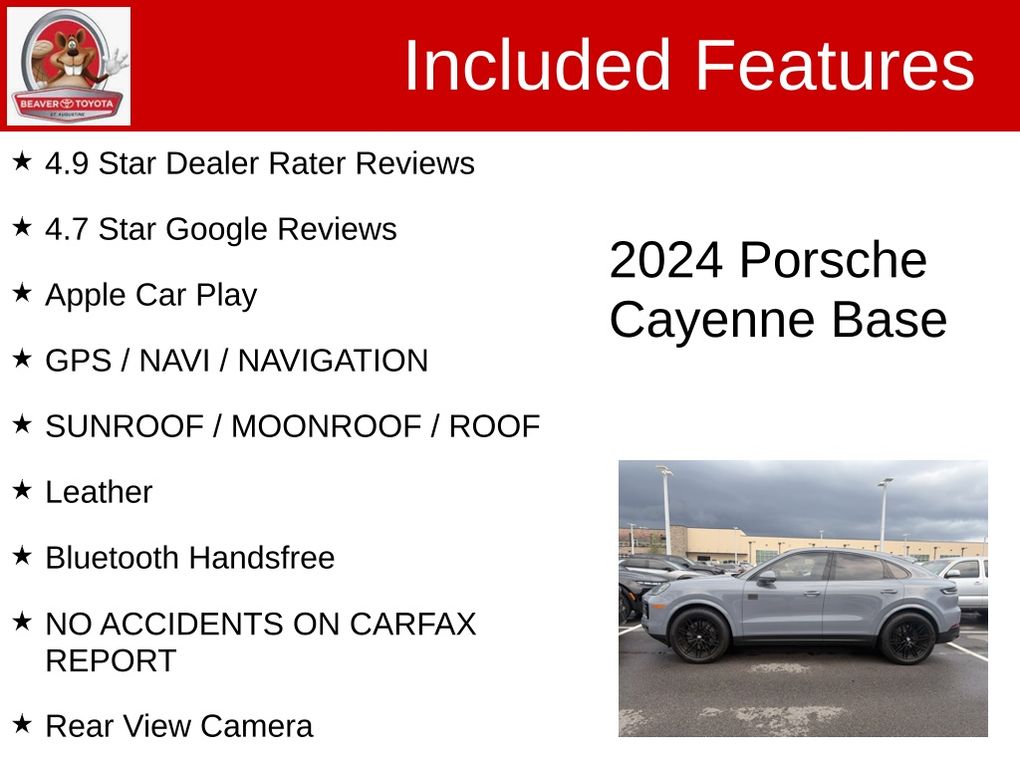 Used 2024 Porsche Cayenne Coupe SUV
