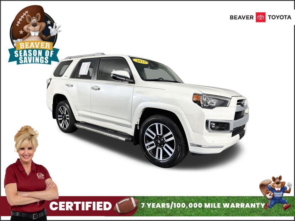 White (Blizzard Pearl) 2023 Toyota 4Runner SUV / Crossover All-Wheel Drive 5-Speed Automatic