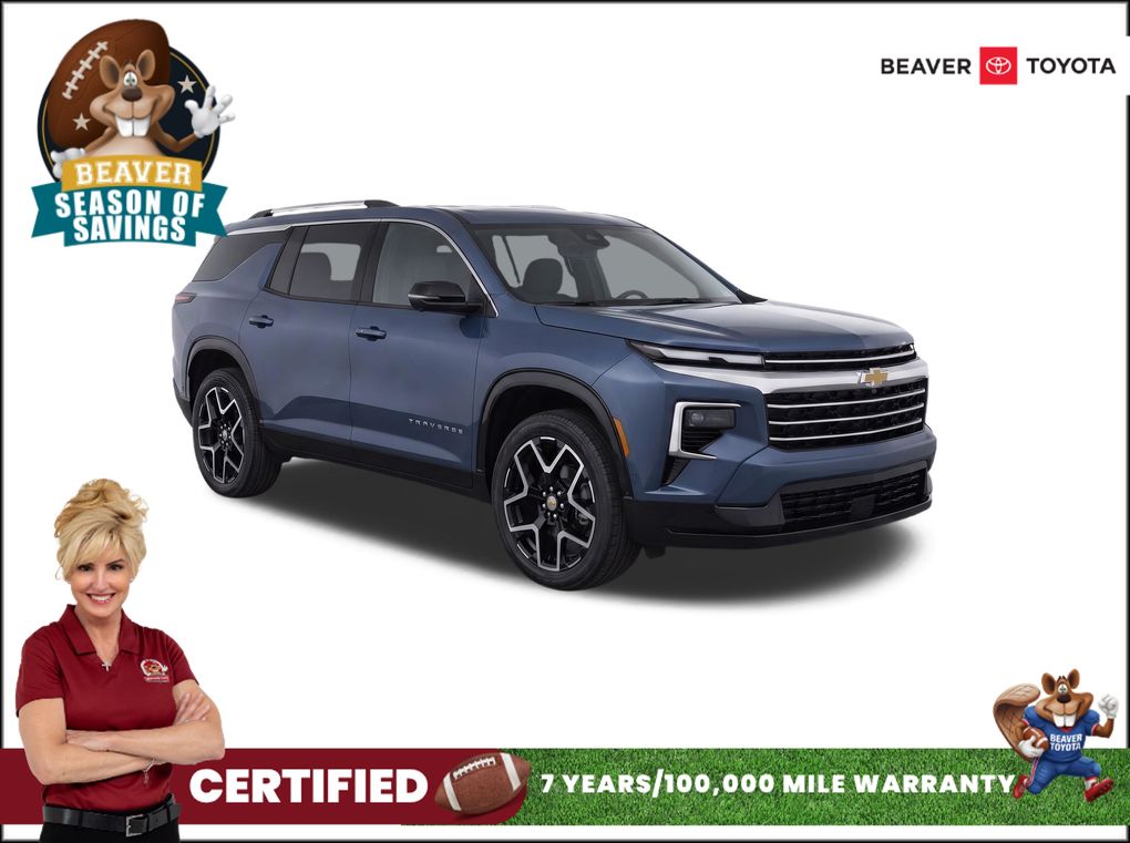 Lakeshore Blue Metallic 2025 Chevrolet Traverse SUV / Crossover Front-Wheel Drive 8-Speed Automatic