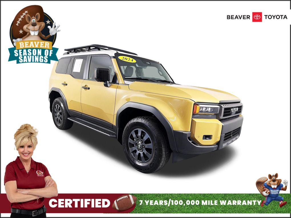 Trail Dust/Gray Scape 2024 Toyota Land Cruiser SUV / Crossover Four-Wheel Drive 8-Speed Automatic