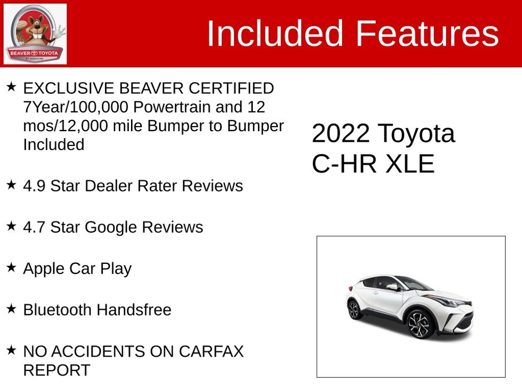 Used 2022 Toyota C-HR SUV