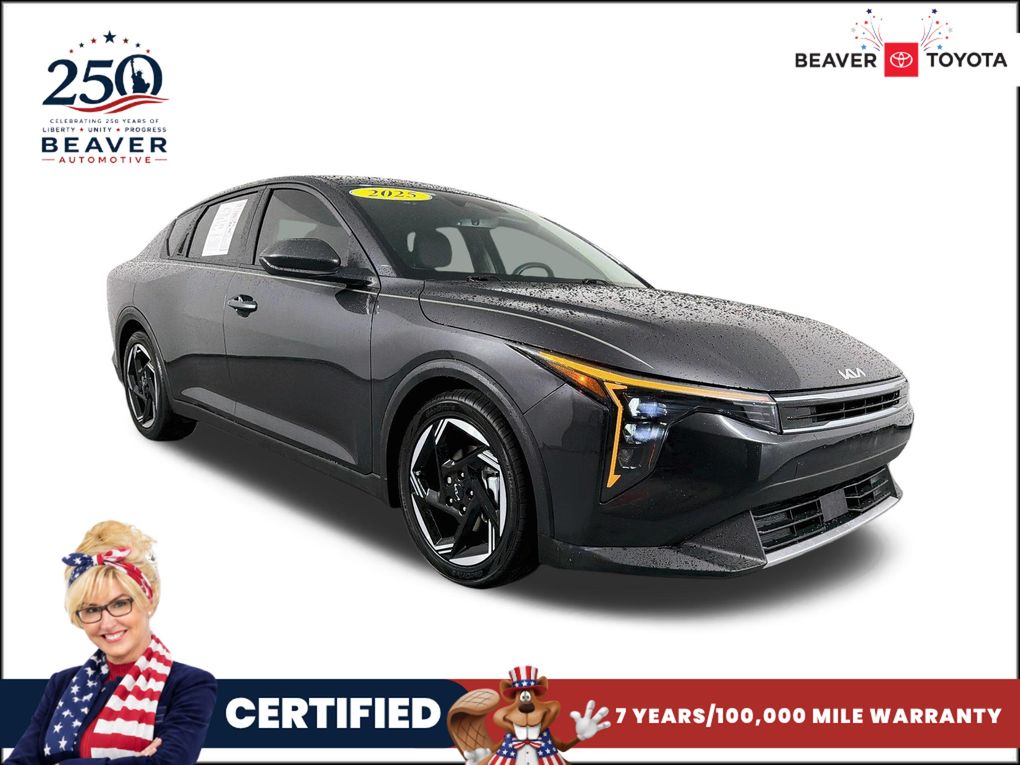 Interstellar Gray 2025 Kia K4 Sedan Front-Wheel Drive Continuously Variable Transmission