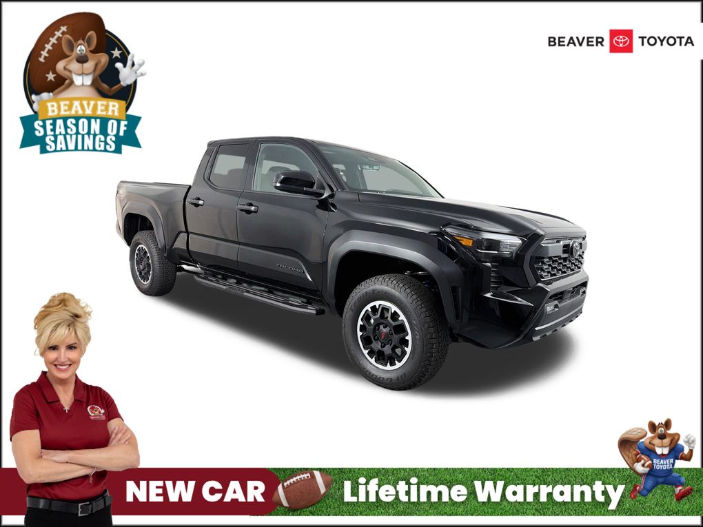 Black 2026 Toyota Tacoma Pickup Truck Four-Wheel Drive 8-Speed Automatic