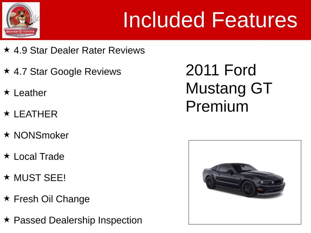 Used 2011 Ford Mustang Coupe