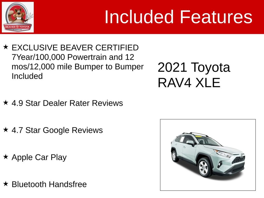 Used 2021 Toyota RAV4 SUV