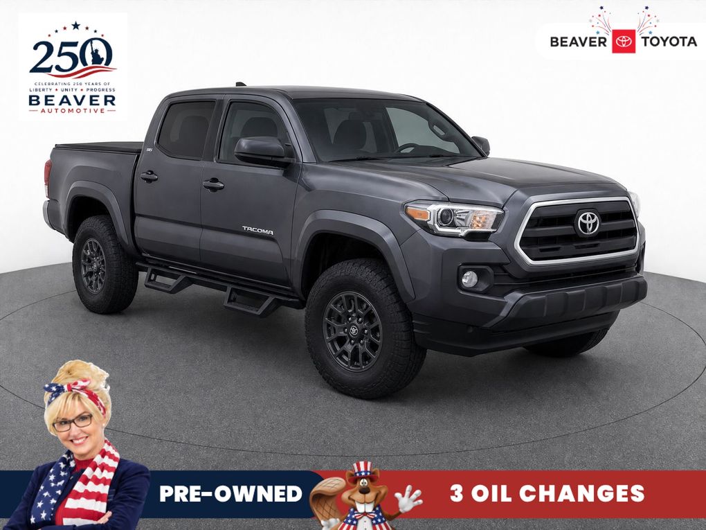 Magnetic Gray Metallic 2017 Toyota Tacoma Pickup Truck Four-Wheel Drive 6-Speed Automatic