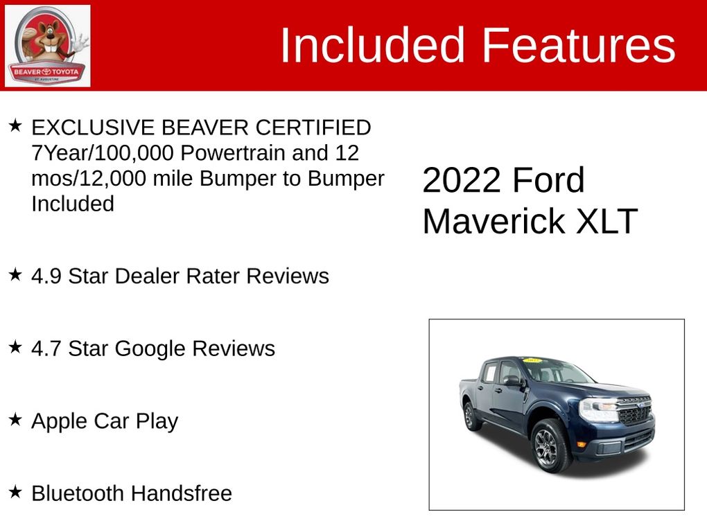 Used 2022 Ford Maverick Truck