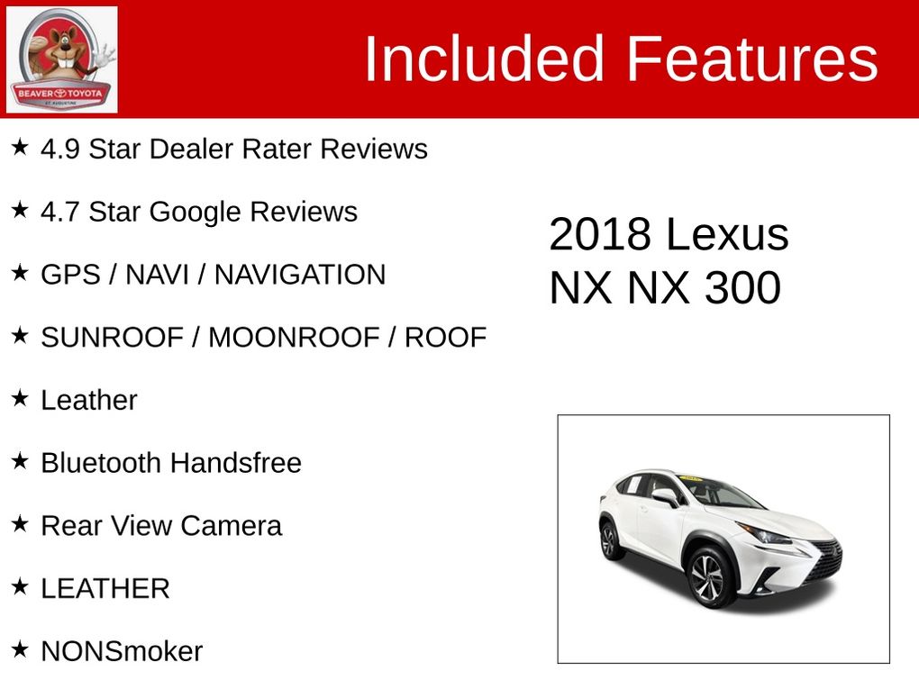 Used 2018 Lexus NX SUV
