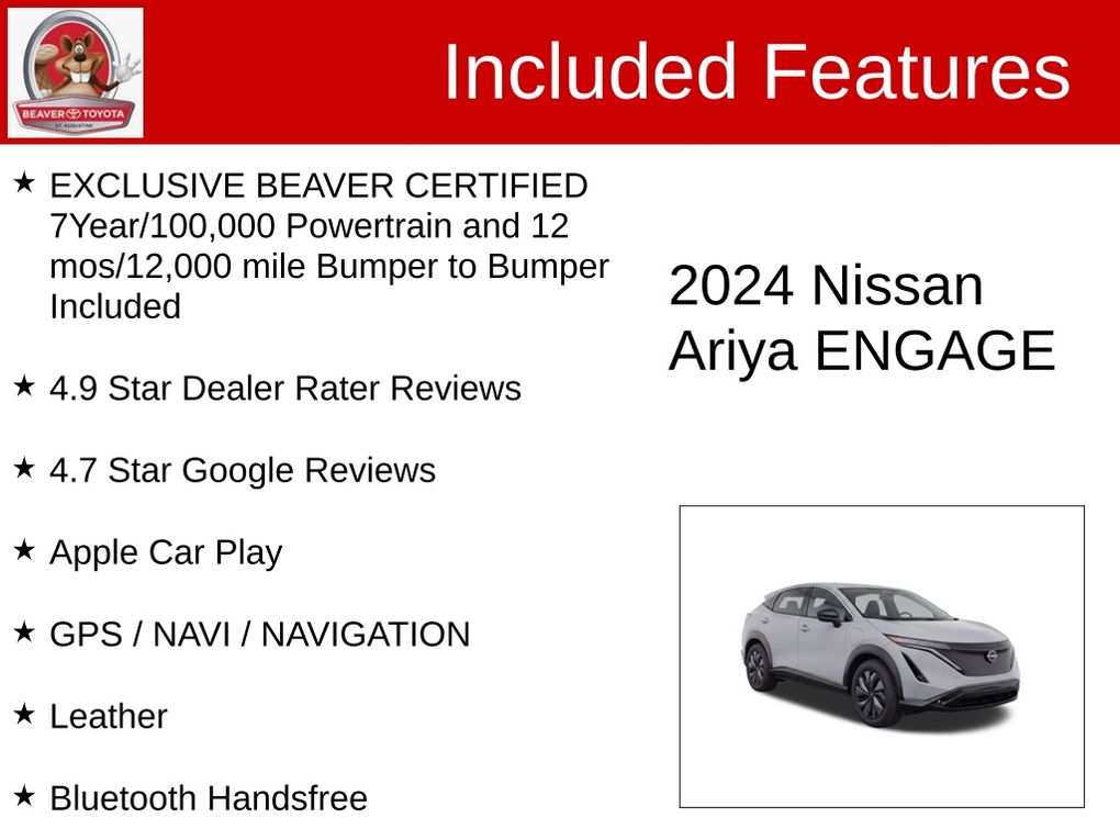 Used 2024 Nissan Ariya SUV