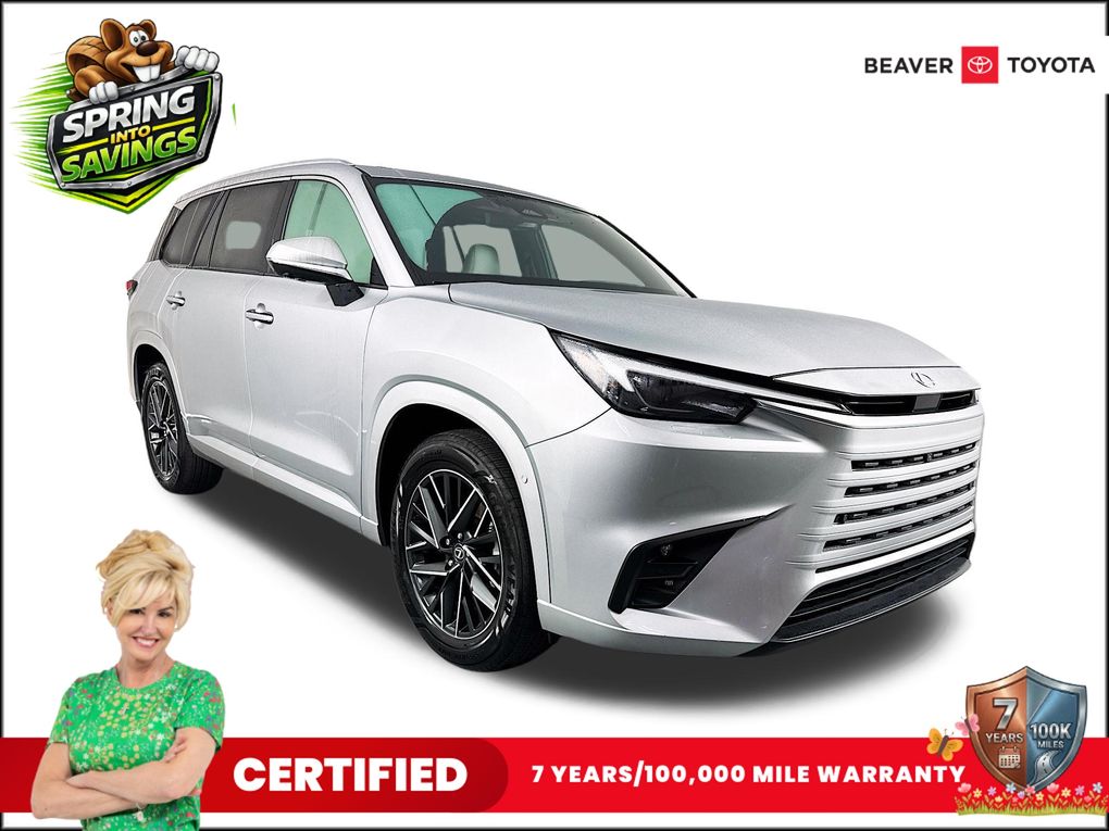 Celestial Silver Metallic 2024 Lexus TX 350 Luxury FWD SUV / Crossover Front-Wheel Drive 8-Speed Automatic