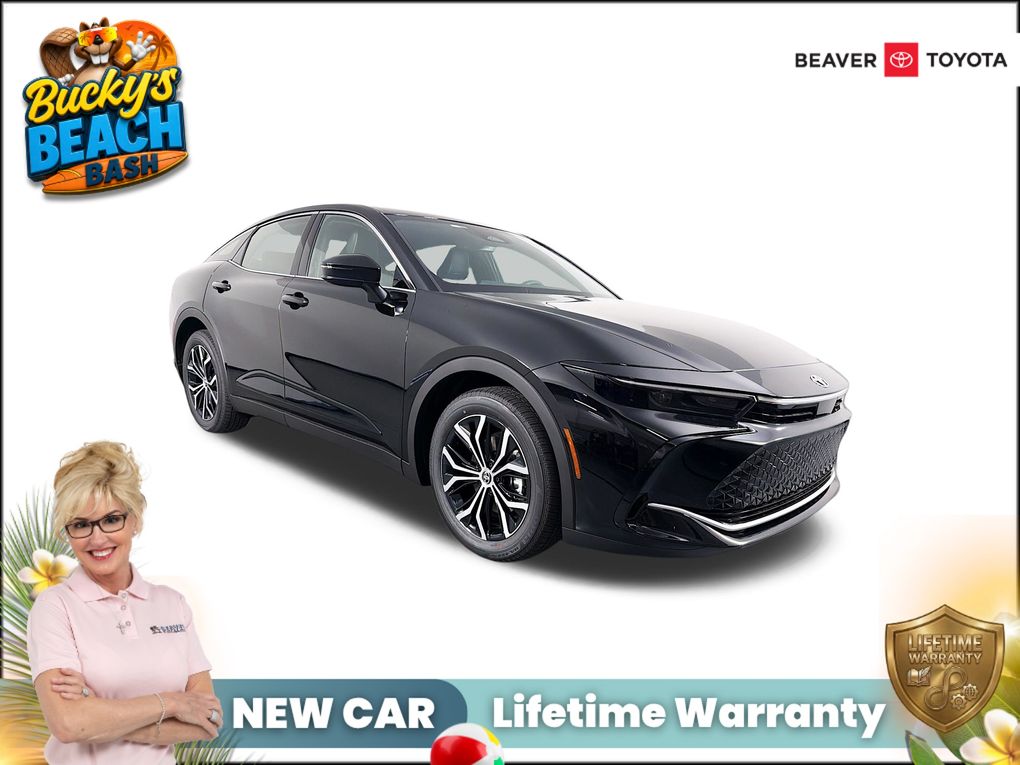 Black 2026 Toyota Crown XLE AWD Sedan All-Wheel Drive Continuously Variable Transmission
