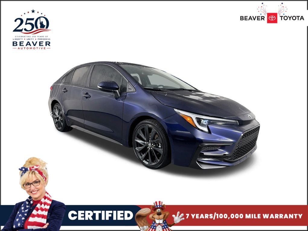 Blueprint 2024 Toyota Corolla Sedan Front-Wheel Drive Continuously Variable Transmission
