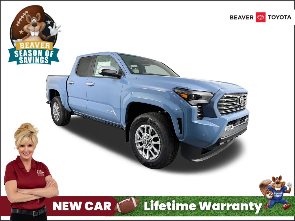 Heritage Blue 2026 Toyota Tacoma Pickup Truck Four-Wheel Drive 8-Speed Automatic
