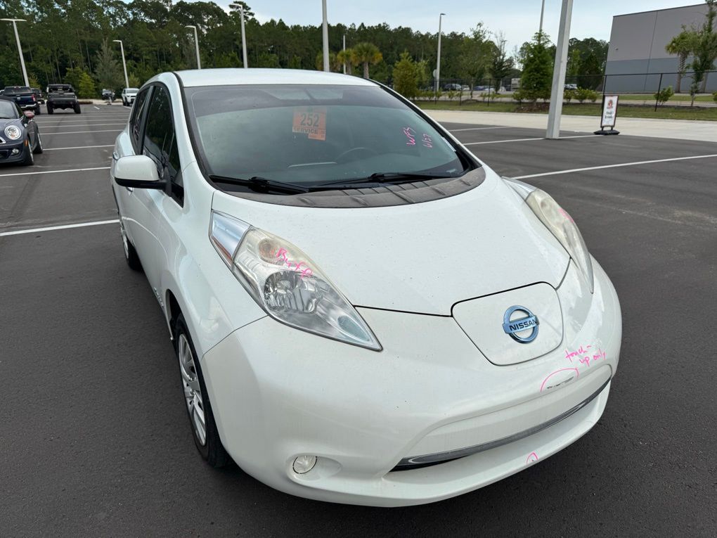 Used 2015 Nissan LEAF S with VIN 1N4AZ0CP8FC307416 for sale in Saint Augustine, FL