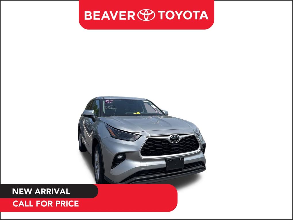 Celestial Silver Metallic 2024 Toyota Highlander LE AWD SUV / Crossover All-Wheel Drive 8-Speed Automatic