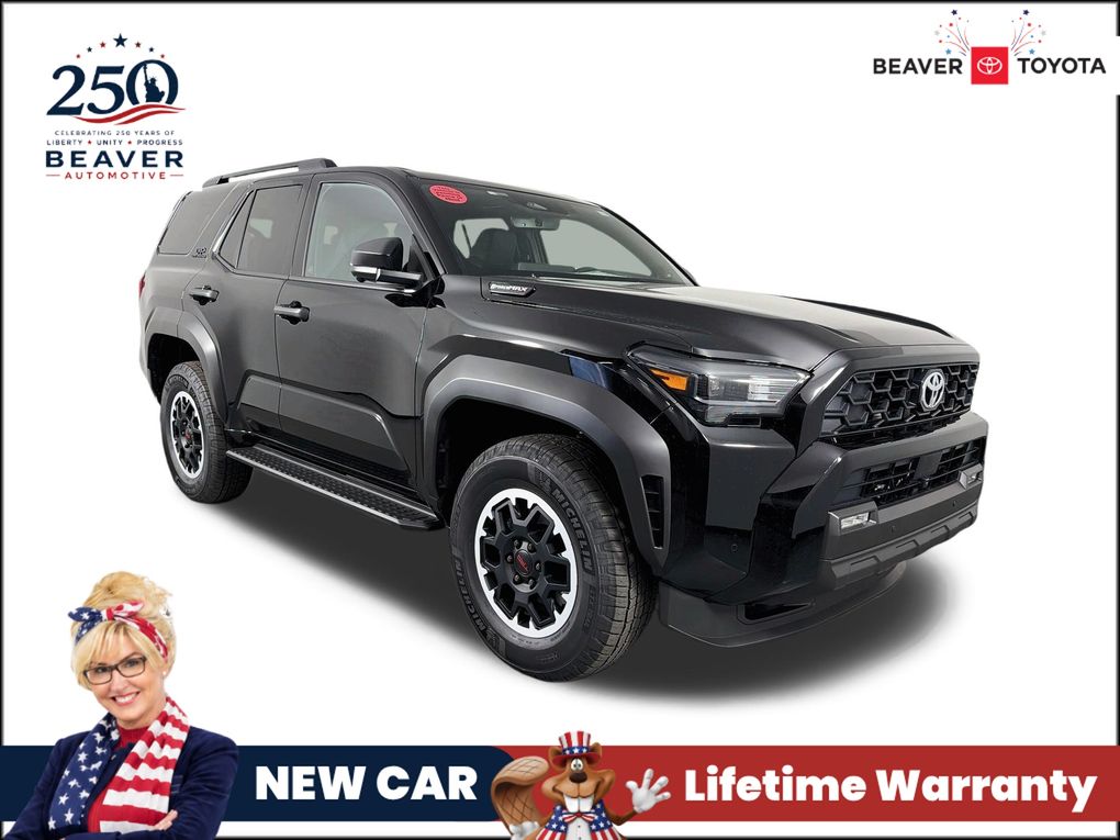 Black 2026 Toyota 4Runner SUV / Crossover Four-Wheel Drive 8-Speed Automatic