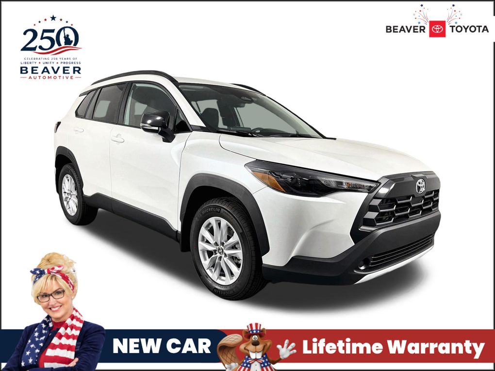 White (Wind Chill Pearl) 2026 Toyota Corolla Cross SUV / Crossover Front-Wheel Drive Continuously Variable Transmission