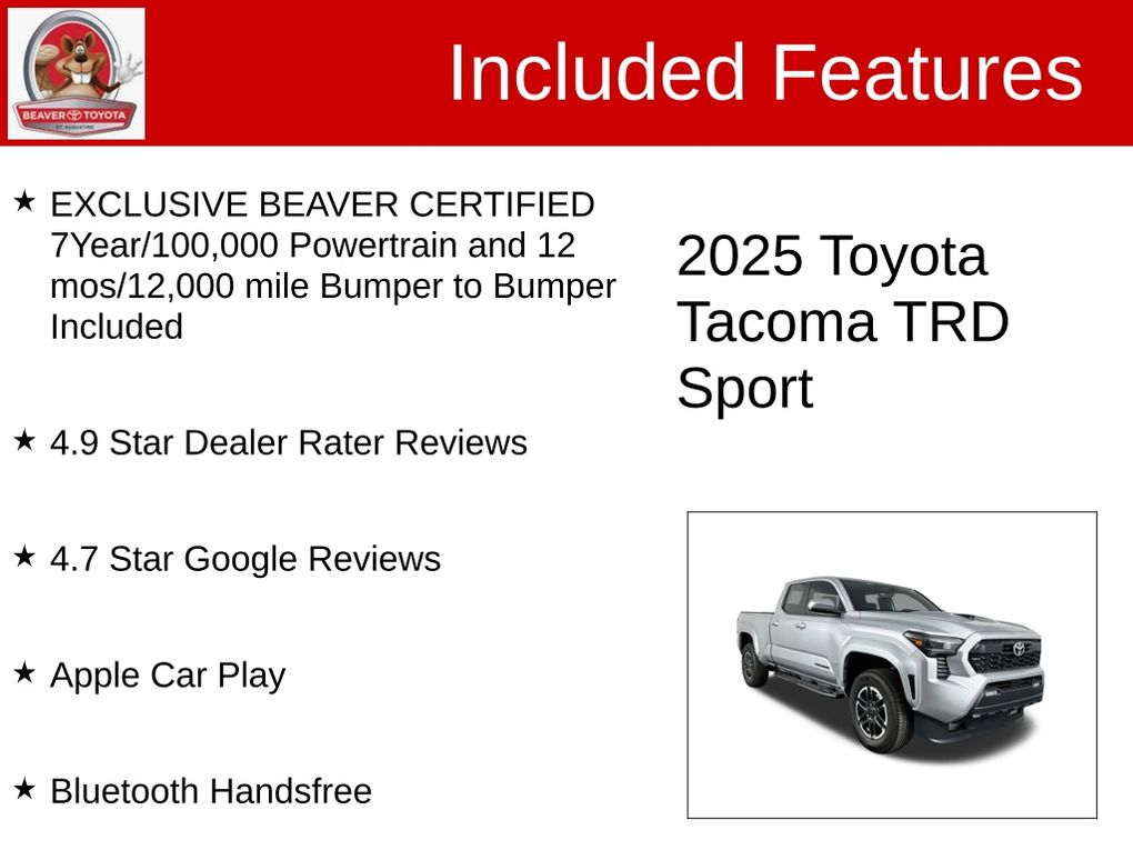Used 2025 Toyota Tacoma Truck