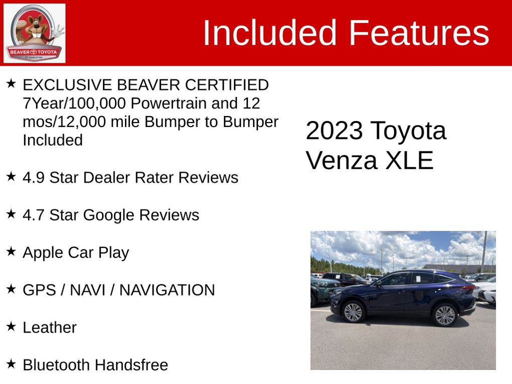 Used 2023 Toyota Venza SUV