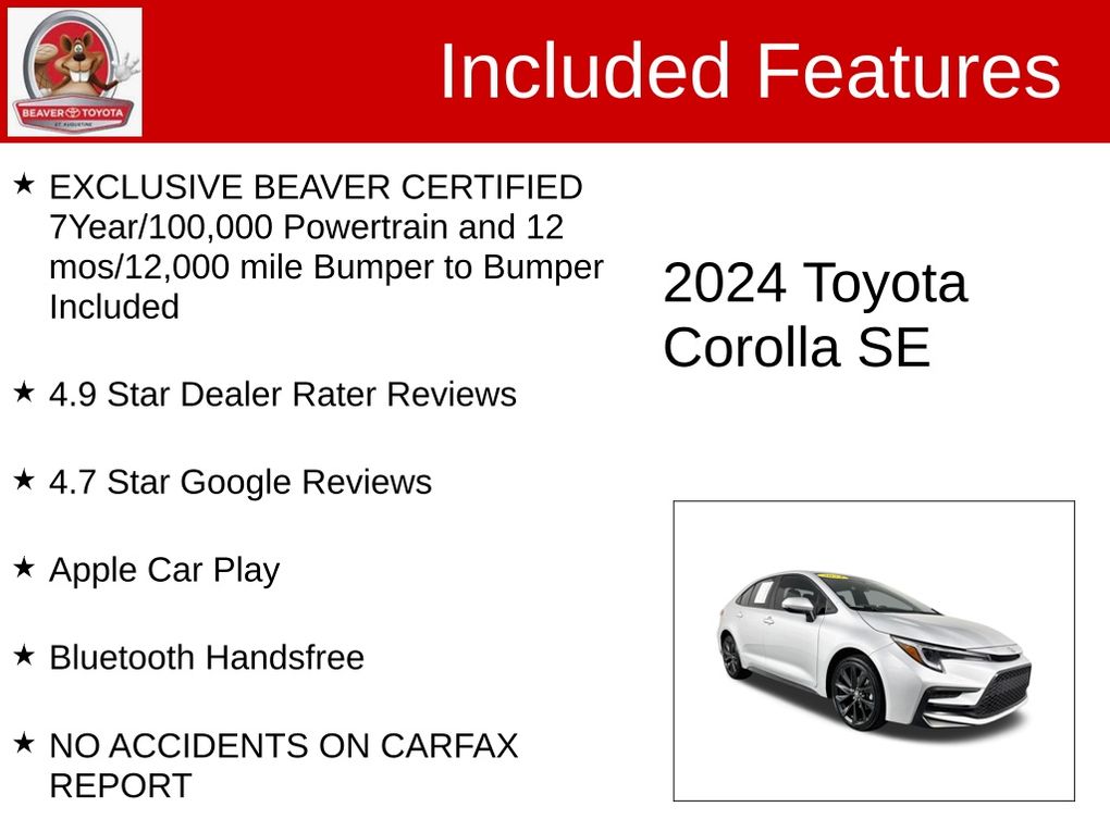 Used 2024 Toyota Corolla Sedan