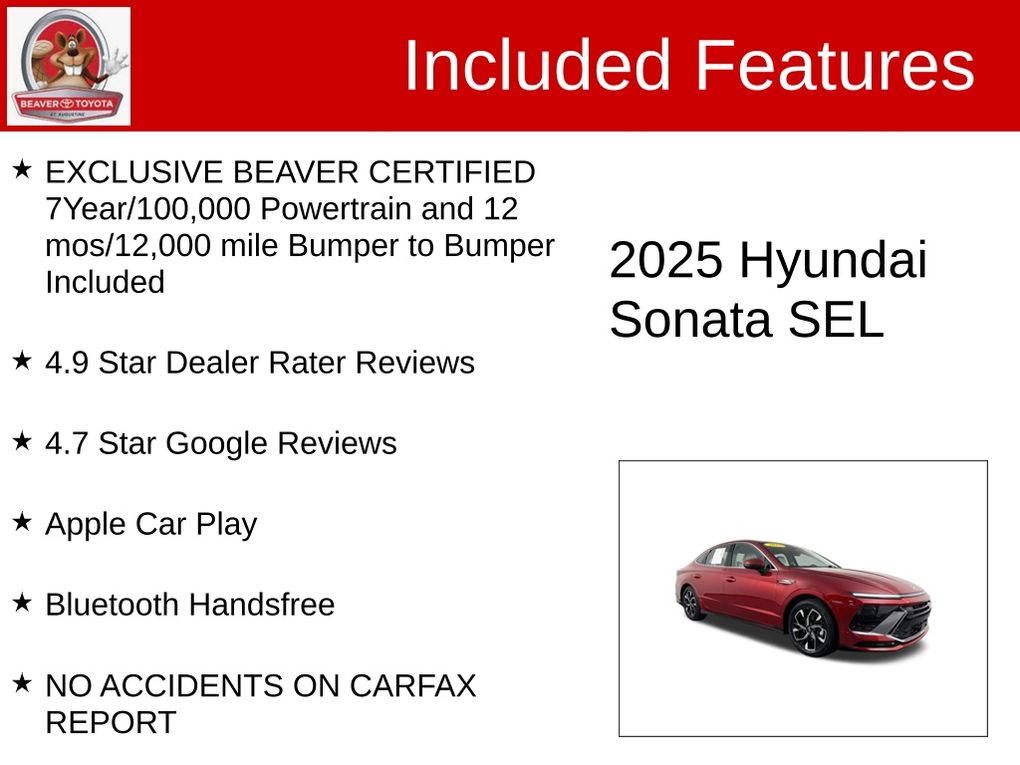Used 2025 Hyundai Sonata Sedan