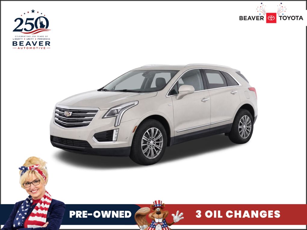 Silver Coast Metallic 2017 Cadillac XT5 SUV / Crossover Front-Wheel Drive 8-Speed Automatic
