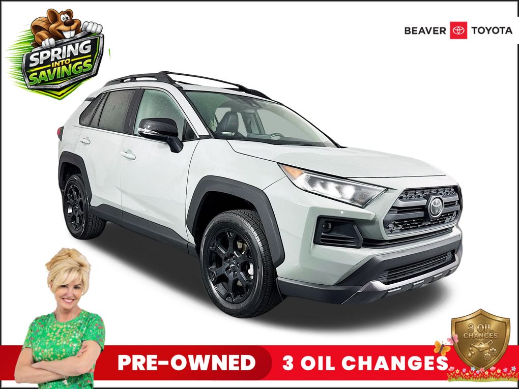 Lunar Rock 2020 Toyota RAV4 TRD Off-Road AWD SUV / Crossover All-Wheel Drive 8-Speed Automatic