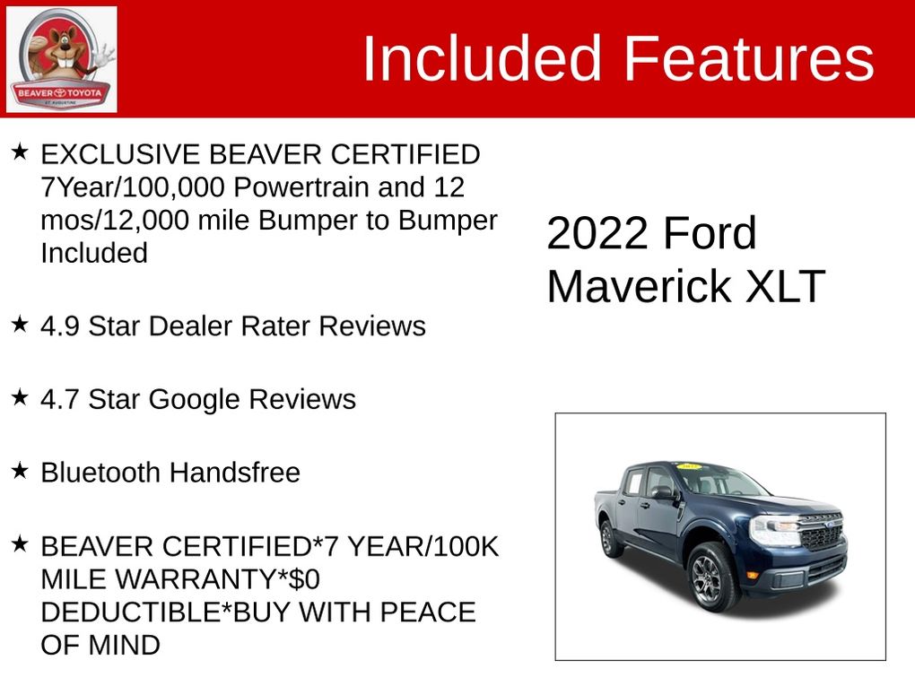 Used 2022 Ford Maverick Truck