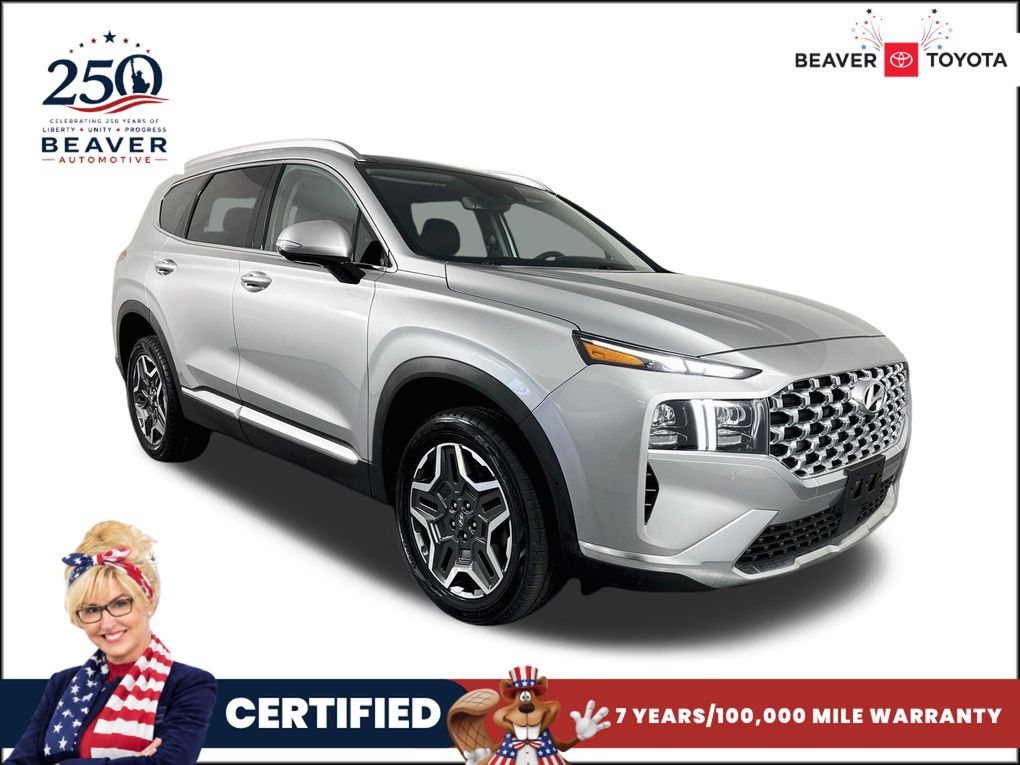 Shimmering Silver 2023 Hyundai Santa Fe SUV / Crossover All-Wheel Drive Automatic