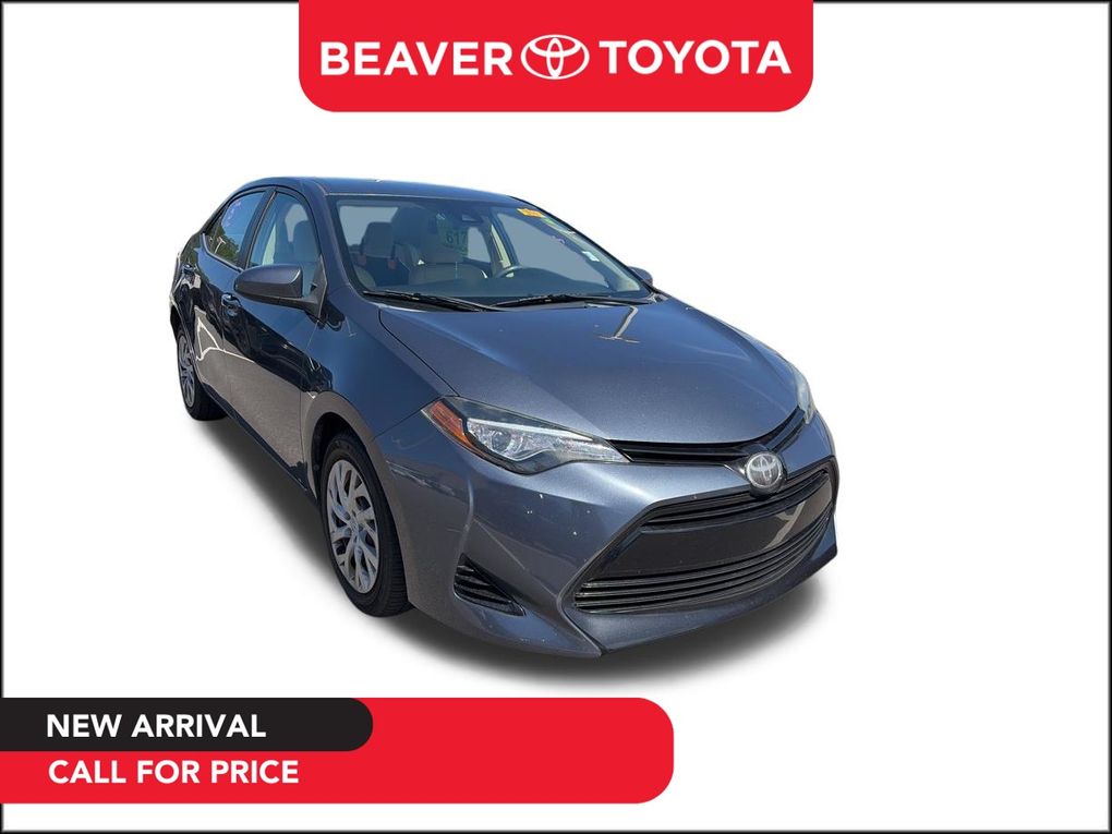 Slate Metallic 2017 Toyota Corolla LE Sedan Front-Wheel Drive Continuously Variable Transmission